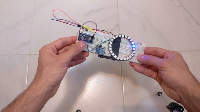 Gyroscope fun with Neopixel ring смотреть онлайн