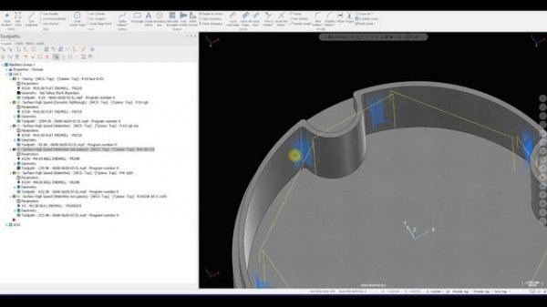 MasterCam EDM Graphite Waterline rest Milling tricks CNC practicum