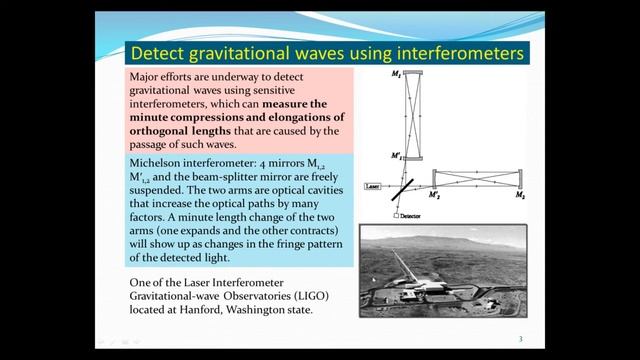 Gravity Waves (Lecture #13c of a course on Relativity & Cosmology) смотреть онлайн