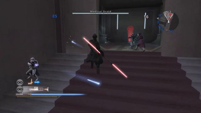 STAR WARS: Battlefront Classic Collection - Maul Gameplay смотреть онлайн