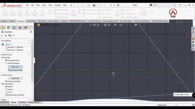 SOLIDWORKS Freeform - Pillow смотреть онлайн