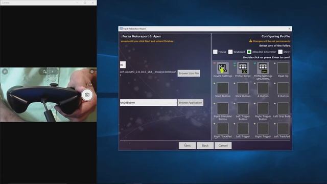 InputRedirection Steam controller's static mapping details смотреть онлайн