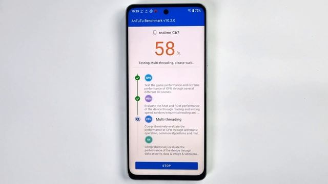 Realme C67 4G AnTuTu Benchmark & GeekBench 6 Test