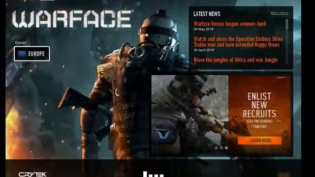 Начало игры на warfaceEU смотреть онлайн