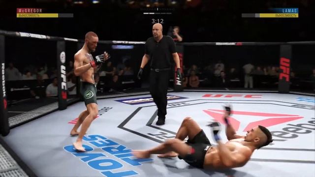 UFC 3: Conor McGREGOR vs Ricardo LAMAS - сложность «Легенда» смотреть онлайн