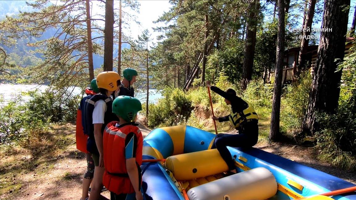 День 7 - Сплав по нижней Катуни, Горный Алтай смотреть онлайн