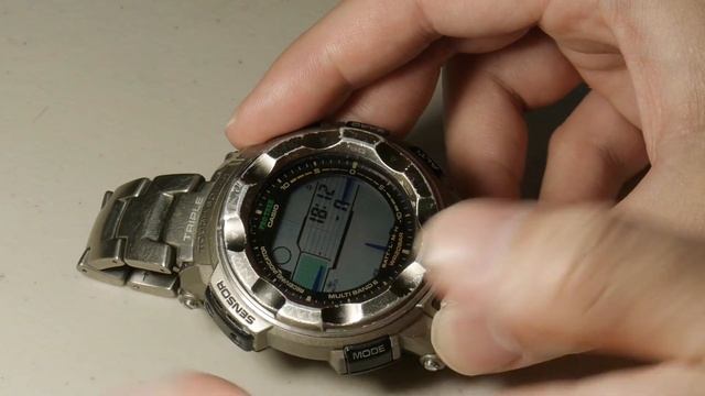 Casio Paw1500 & PRW 2500 Compass Calibration