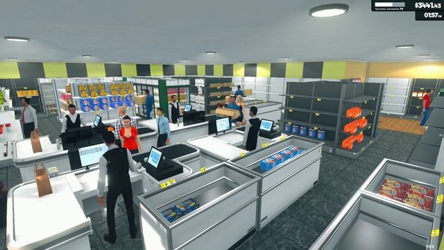 ПРОДОЛЖАЮ РАЗВИВАТЬ МАГАЗИН В Supermarket Simulator