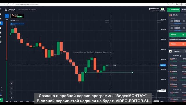 Algorithmic Trade Отзыв о боте по бинарным опционам. Quotex# #AlgorithmicTrade