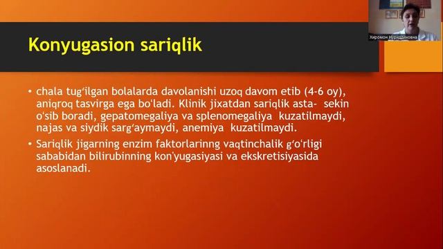 Yangi tug'ilgan chaqaloqlar tug'ma va ortirilgan sariqliklari tashxisoti Yangi tug'ilgan chaqaloql смотреть онлайн