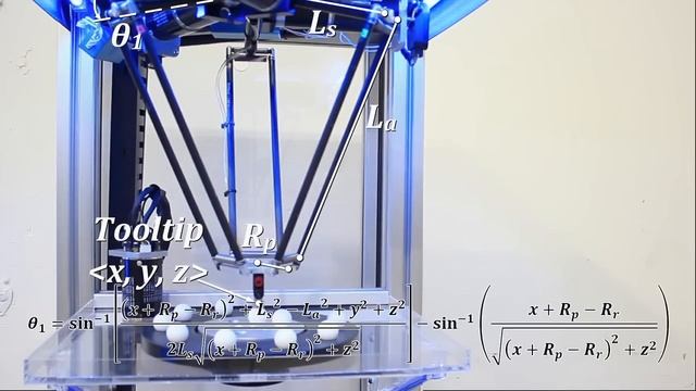 Delta Robot Using Kinematics смотреть онлайн