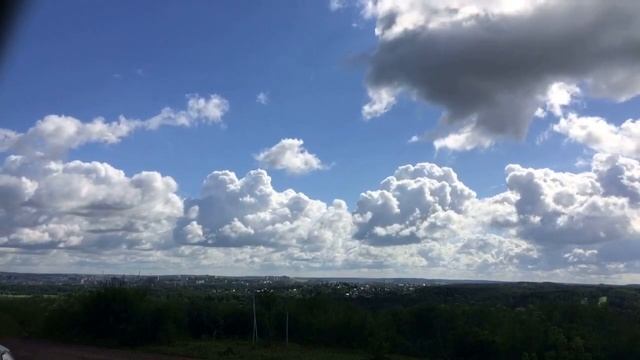 Утренняя конвекция над Дмитровом, МО. 27.06.2017 смотреть онлайн