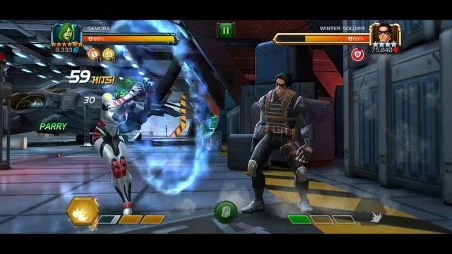 MCOC - 6* Gamora w/ Cap IW & Cosmic Supremacy Synergy vs. ROL WS смотреть онлайн