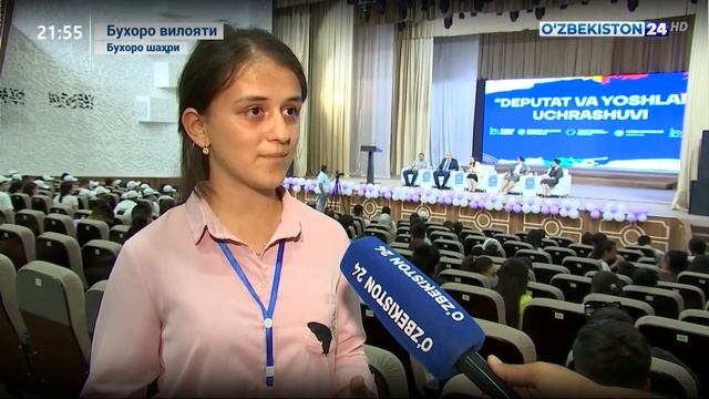 Бухорода ёшлар фестивали бўлиб ўтмоқда смотреть онлайн