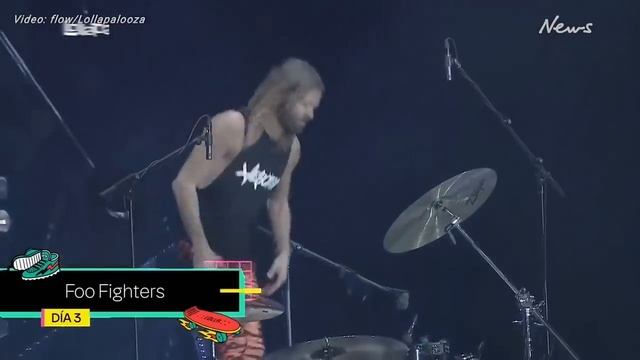 Heartwarming moment at Taylor Hawkins' final Foo Fighters gig смотреть онлайн