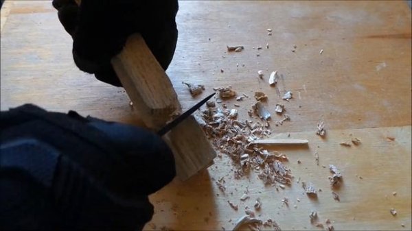 ESEE IZULA knife from China тест на дереве