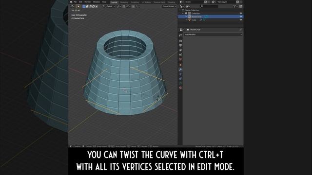 Daily Blender Secrets - Circular array of cubes смотреть онлайн