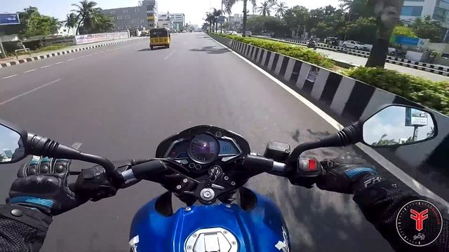 2021 Pulsar NS 200 Review in Tamil | New Colour💙 Better than 200 4V?? смотреть онлайн