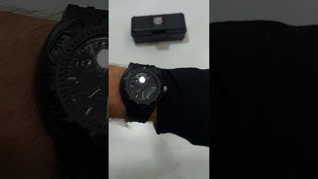 Luminox Men's Watch Sentry 0200 Series Black Dial Silicone Rubber Strap 0201.BO #luminox#watch смотреть онлайн