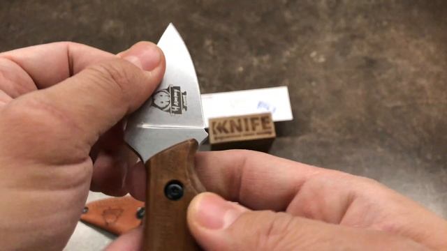 Нож "Hammy AUS-8 Leather Shealth" от Kizlyar Supreme смотреть онлайн