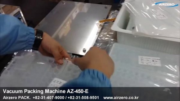 Optical Lens Packing Airzero AZ-450E Vacuum Packaging Machine