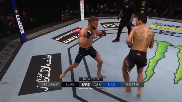 Макс Холлоуэй - Келвин Каттар [] Max Holloway - Calvin Cattar (Highlights) смотреть онлайн