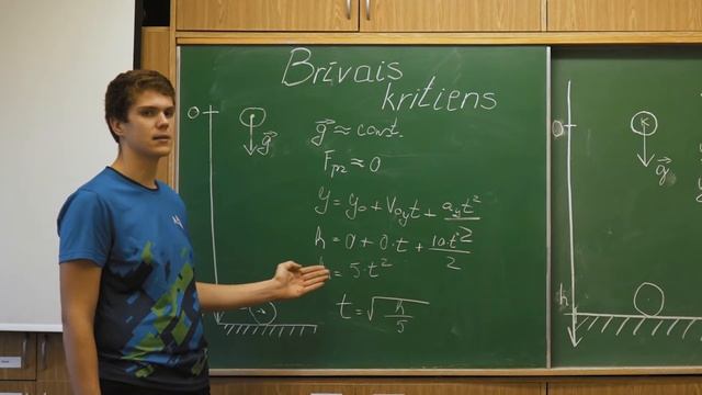Brīvais kritiens | Fizika (10.klase) смотреть онлайн