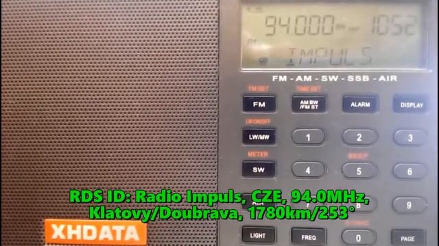 23.05.2021 07:52UTC, [Es], Radio Impuls, CZE, 94.0MHz, 1780km смотреть онлайн