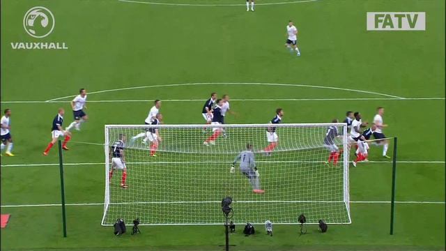 Rickie Lambert scores the winner England v Scotland 3-2 смотреть онлайн