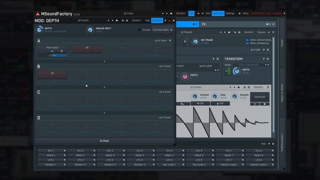 MSoundFactory #5 - Dual modulation system, part 2 - Modulation sources смотреть онлайн