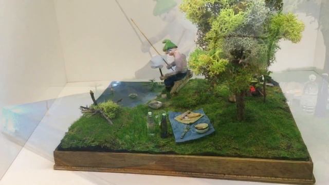 🐟Roombox “Fishing Day” 1:16 Scale By Mimimimzy / Румбокс «Рыбалка»