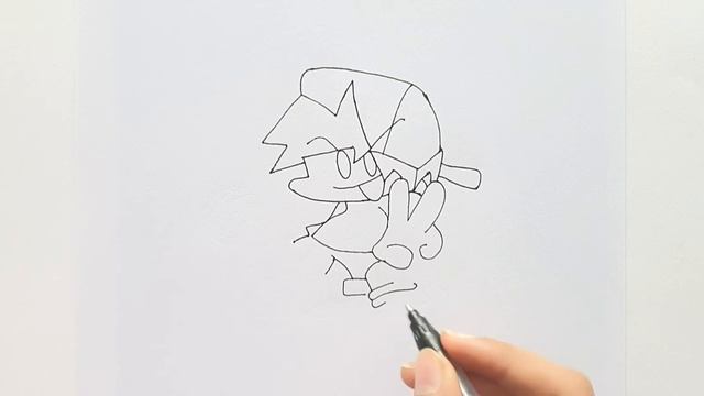 HOW TO DRAW BOYFRIEND FROM FRIDAY NIGHT FUNKIN STEP BY STEP смотреть онлайн