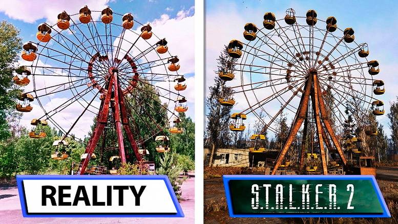 Игровые локации в S.T.A.L.K.E.R. 2 и в реальности смотреть онлайн