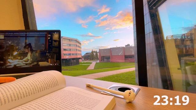 2 Hour Study with Me | Calm Piano Music + Soothing Rain Sounds | Pomodoro 50-10 смотреть онлайн