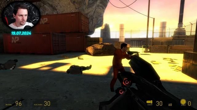 ГОРДОН ФРИМЕН ВЫБРАЛСЯ ИЗ ТЮРЬМЫ ❰Half life 2 Rock 24 Прохождение❱ 2 смотреть онлайн