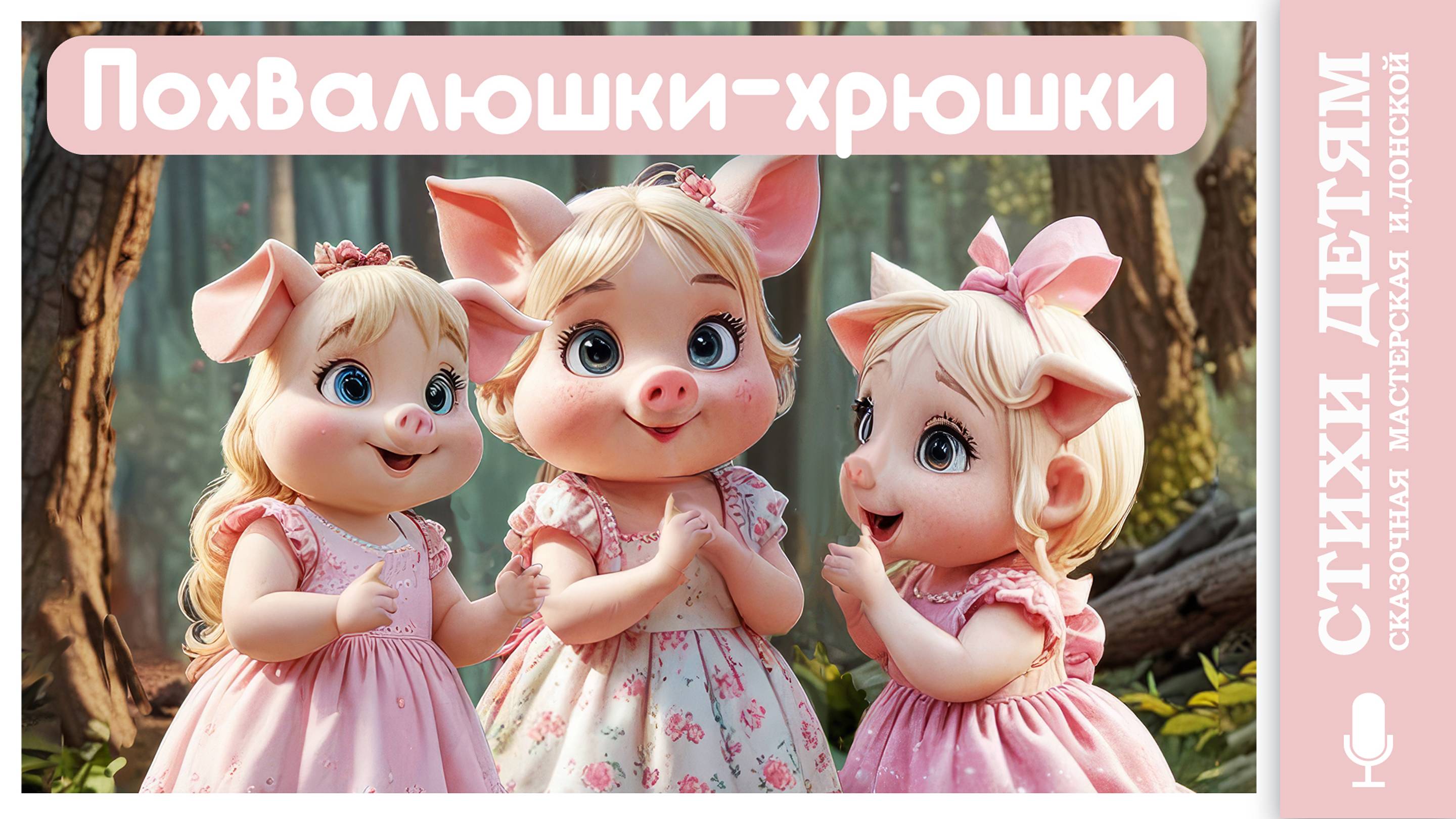 ПОХВАЛЮШКИ-ХРЮШКИ /детские стишки-мультяшки/ смотреть онлайн