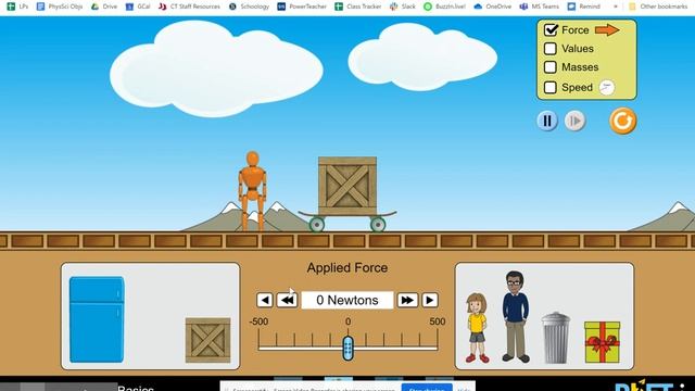 Newton's First Law and Inertia смотреть онлайн