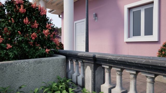 architecture visualisation UE5 villa ROSE by NGA MI смотреть онлайн