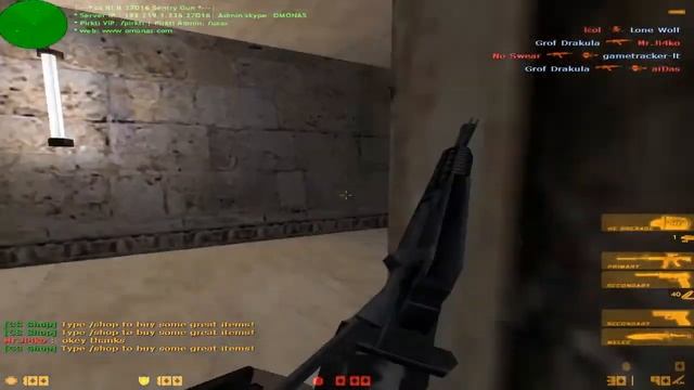 [CS 1.6] Играем в Sentry Gun сървър смотреть онлайн