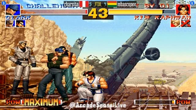 FT10 @kof95: charsito (PE) vs mbascopee (BO) [King of Fighters 95 Fightcade] Jul 5 смотреть онлайн