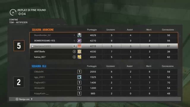R6 Ladder ITA Element Infinity vs Ghost Army Gamma смотреть онлайн