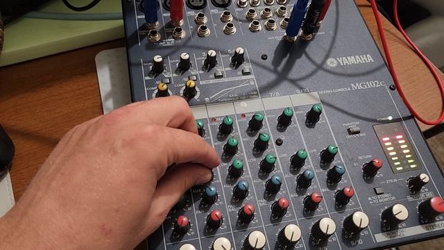 yamaha MG102 no input mixer смотреть онлайн