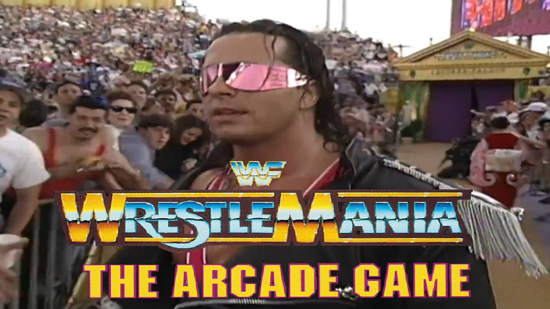 WWF Wrestlemania: The Arcade Game (MAME) Bret Hart Intercontinental Title смотреть онлайн