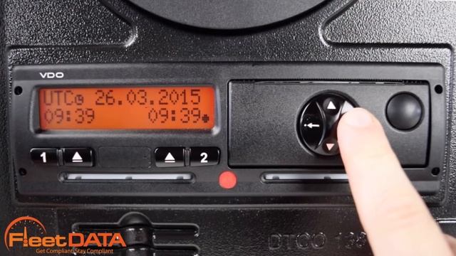 How to change time on a Digital Tachograph - Siemens VDO смотреть онлайн
