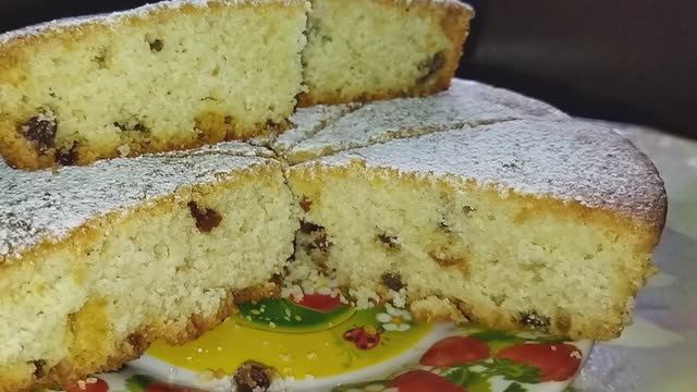 МАННИК НА СМЕТАНЕ С ИЗЮМОМ смотреть онлайн