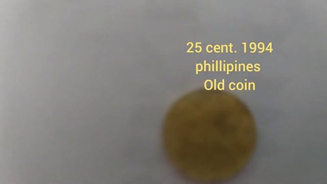collectable philippine coin 1994 25 cent. смотреть онлайн