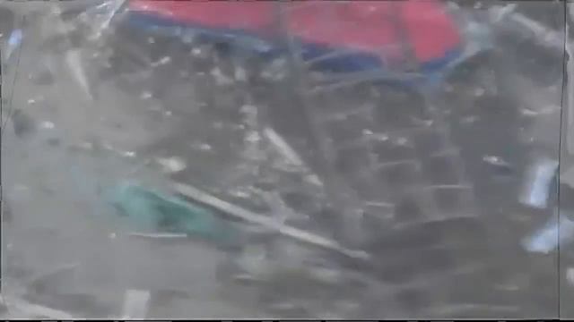 Aerial video over destroyed Fukushima I NPP смотреть онлайн