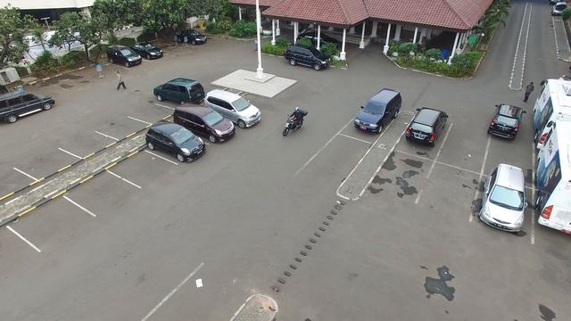 Melihat Perpusnas dari udara, Test Pertama DJi Phantom 3 смотреть онлайн