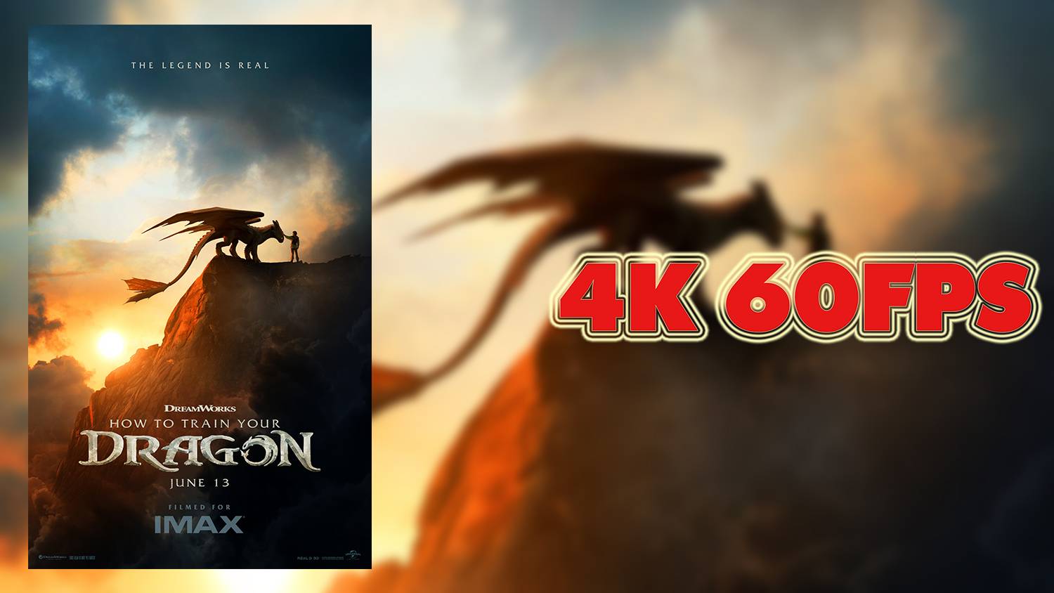 Как приручить дракона (2025) — Русский трейлер 4K 60 FPS | AI upscale смотреть онлайн