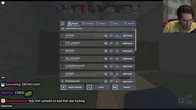 Jerma Gets Jumpscared By A ROBLOX DEVELOPER